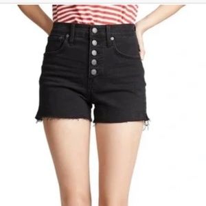 Madewell high waisted shorts